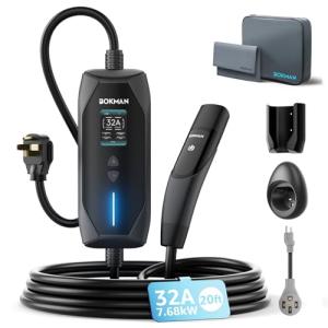 Bokman Portable Level 2 & 1 Charger for Tesla