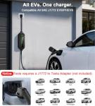 Portable Level 1 & 2 EV Charger, 21ft Cable