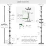 Barkan Universal EV Charging Station - Floor to Ceiling