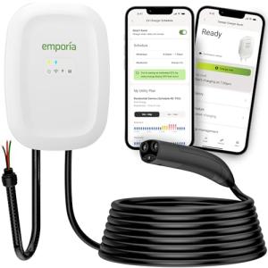 Emporia Level 2 EV Charger for Tesla - 48 Amp