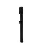 Outdoor EV Charger Stand with Hook & Durable Base