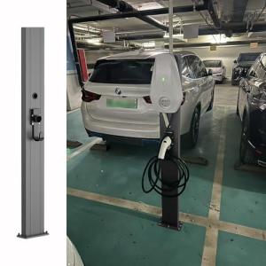 EV Charger Stand with Cable Organizer Holder