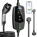 EVDANCE Smart Portable EV Charger with Adapter