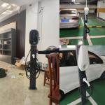 EV Charger Stand with Cable Organizer Holder