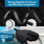 All-Weather EV Charger Port Cover with Magnetic Adhesion