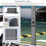 EV Charger Stand with Cable Organizer Holder