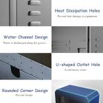 Outdoor EV Charger Stand, Weather-Resistant Support Pole