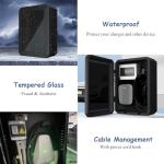 Outdoor EV Charger Stand, Weather-Resistant Support Pole