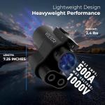 Velectr NACS to CCS Adapter – 500A 1000V Fast EV Charging for Tesla Superchargers | Tesla Charger Adapter Compatible with: Rivian,Ford,GM EVs