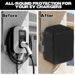 EV Charger Cover for Wall Outdoor 14 x 10 x 18Inch, Electric Vehicle Charger Cover Waterproof for Tesla Wall Connector Level 2, with Zipper UV-Resistant All Weather Covers
