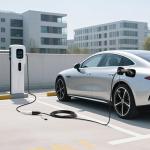 VEVOR EV Charger Extension Cable, 48Amp 21 ft J1772 Extension Cord Compatible with 120V-240V SAE J1772 Electric Vehicle Chargers, Level 1/Level 2 IP66 Heavy Duty Car Charging Cable with Carrying Bag