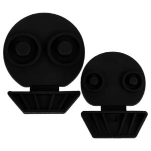 MUCKLILY Ev Charger Holder Charging Port Protective Cover for Outdoor Electric Car Charger Compatible with Model 3 Splashproof Dirtproof Car Charging Port Cover 3.14X2.55X0.39In