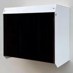 Doorhighpeak Universal EV Charger Protective Cover, Electric Vehicle Charging Station Protective Roof, Charging Post Roof Weatherproof Shield, Access Control Protective Cover