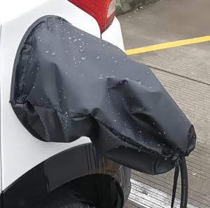 YLFMZ EV Charger Cover for Toyota RAV4 Prime 2021 2022 2023 2024 2025, Waterproof Sun Protection Charging Port Cover, Magnetic EV Charging Station Rain Cover, Outdoor,A