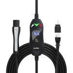 MUSTART Level 1-2 Tesla Charger - 110-240V, 16 Amp, NEMA 6-20 Plug with NEMA 5-15 Adapter - Portable Electric Car Charger for Tesla - Compatible with All Tesla Models X/Y/3/S