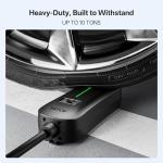 AIXINE Level 1&2 EV Charger, Tesla EV Charger NACS16A with 25FT Extension Cord Cable,Portable Electric Car Charger 240V NEMA 6-20 Plug&120V NEMA 5-15 Adapter Compatible with All Tesla Models X/Y/3/S