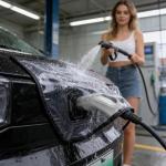 Charger Port Cover - Waterproof Strong Magnetic, Outdoor Dustproof Snow Proof Shield, Electric Vehicle Charger Plug Rain Cover with Heavy-Duty Protection, All-Weather Guard for Holiday Travel Road Tr