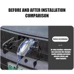 Charger Port Cover - Waterproof Strong Magnetic, Outdoor Dustproof Snow Proof Shield, Electric Vehicle Charger Plug Rain Cover with Heavy-Duty Protection, All-Weather Guard for Holiday Travel Road Tr