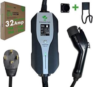 Primecom Level 2 Adjustable EV Charger with 30ft Cable