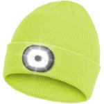 Rechargeable LED Bonnet With Hands-Free Flashlight