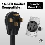 FSTSN Smart Level 2 EV Charger, 40 Amp