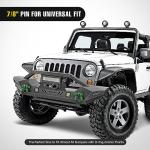 Heavy Duty D-Ring Shackle 2 Pack with Pins