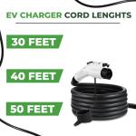 Primecom Level 2 Adjustable EV Charger with 30ft Cable