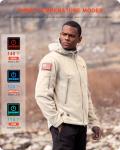 DEWBU Men's Electric Heated Jacket with Battery Pack