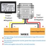 12V to 24V Waterproof Boost Converter for Golf Carts