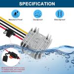 12V to 24V Waterproof Boost Converter for Golf Carts
