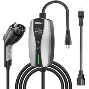 Adjustable 16A EV Charger with 25FT Cable
