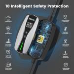 Adjustable 16A EV Charger with 25FT Cable