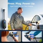 Tesla 16A Level 1&2 Mobile Charger with Smart Display