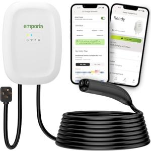 Emporia Level 2 EV Charger with 25ft Cable