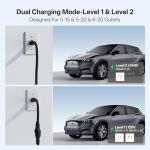 AIXINE Portable Level 1&2 EV Charger with Cable