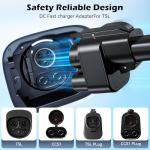 NACS to CCS1 Adapter for Fast EV Charging