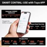Saunyoto Auto-Retractable Level 1 EV Charger