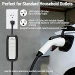 TopAutoGear 16Amp Portable EV Charger, J1772 Compatible