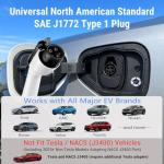 TopAutoGear 16Amp Portable EV Charger, J1772 Compatible