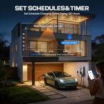 50 Amp Hardwired Level 2 EV Charger with WiFi