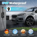 40Amp Level 2 EV Charger with Smart LED Screen