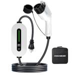 Portable Level 1 J1772 EV Charger, 25ft Cable