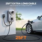 50 Amp Hardwired Level 2 EV Charger with WiFi