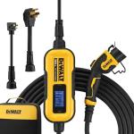 DEWALT Portable Level 2 EV Charger with Adapters