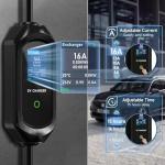 AFYEEV Portable Level 1 EV Charger with 25ft Cord