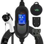 TopAutoGear 16A Portable EV Charger with LCD Display