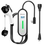 Portable 16 Amp EV Charger with 17 ft Cable