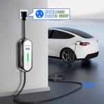 Portable 16 Amp EV Charger with 17 ft Cable