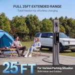 AIXINE 32A Level 2 EV Charger with 25FT Cord