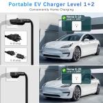 BETUMODA 16Amp Portable Level 1 & 2 EV Charger